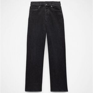 Prana Carlsbad 760 Wide Leg Jean in Black Sand